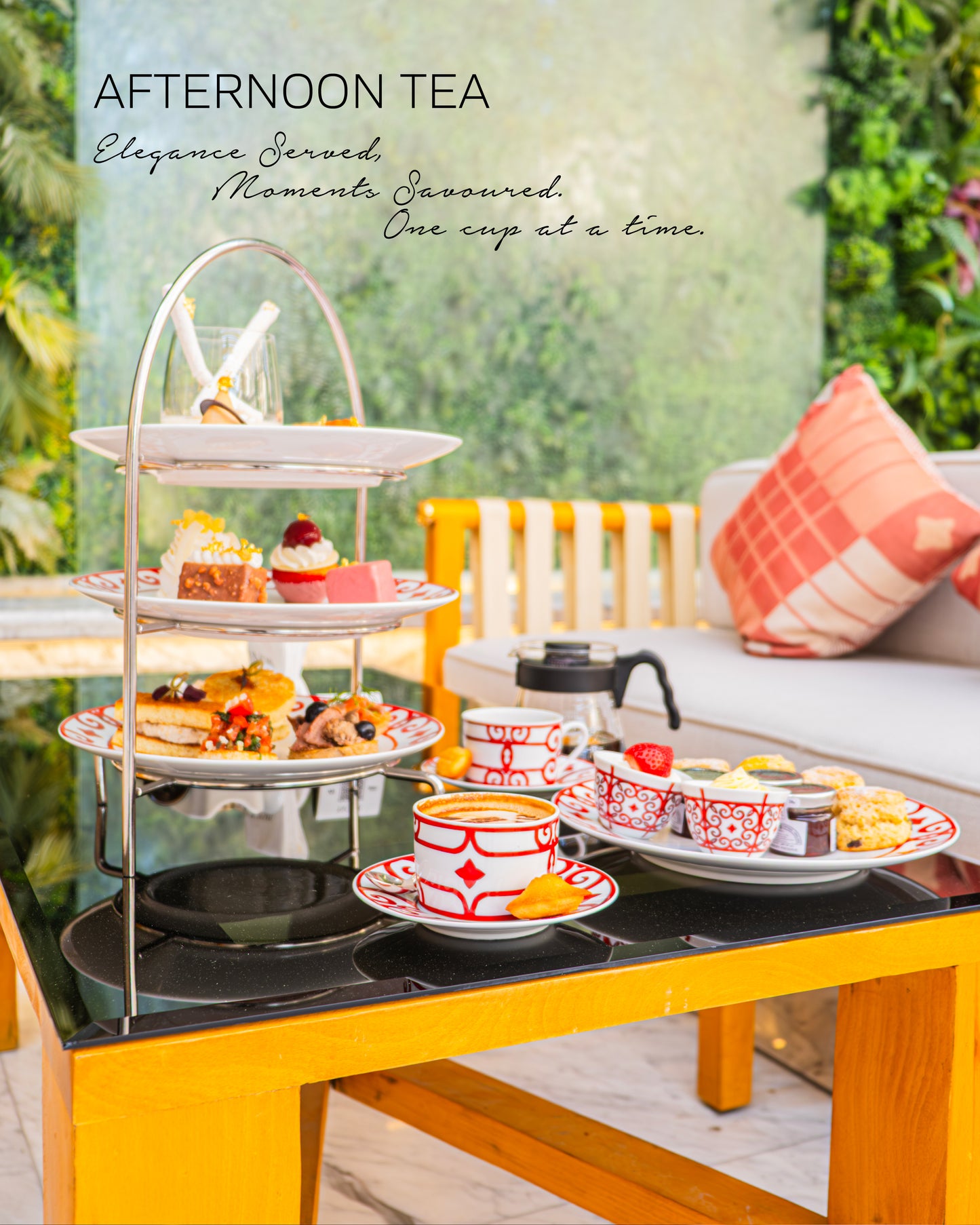 NOIR Afternoon Tea (serves 2 guests)